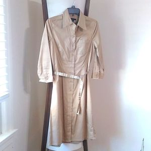 Classic Beige Gap Dress small